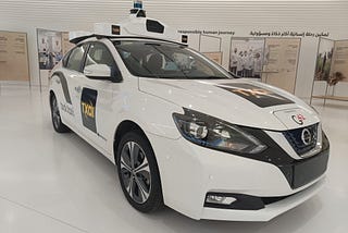 TXAI I UAE’s First Driverless Taxis