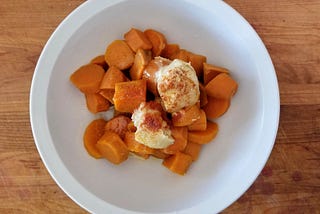 Sweet Potato Hummus Ingredients