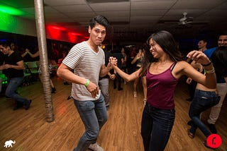 “You’re pretty good at dancing — for an Asian girl.”