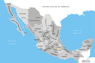 List of regions of Mexico