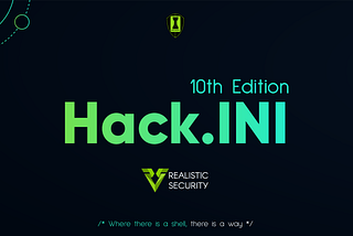 Hack.INI 2022 CTF Writeups -Linux Category: