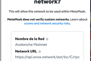 Metamask: How to change the network configuration by code