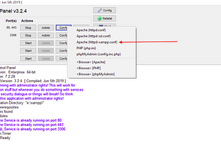 Multiple PHP versions in single XAMPP on Windows