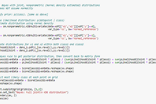 ML Decision Boundary with Python Code