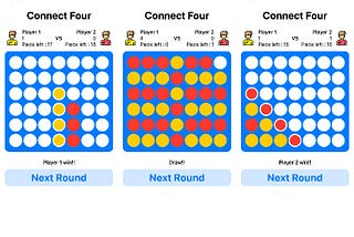 Connect 4 Game on iOS (四子棋)