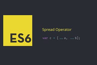 Spread operator and rest operator
