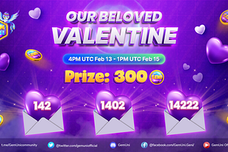 Our Beloved Valentine — Heat Up The Room And Get Your Rewards Up To 300 GENI
