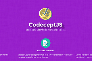 CodeceptJS — part II — Automation Framework