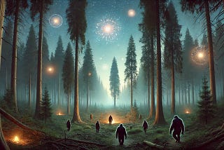 The Silent Arrival of Celestial Beings
