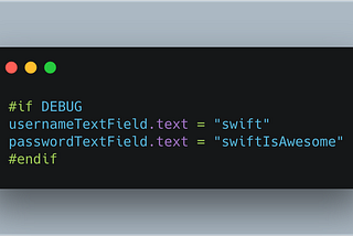 Swift Beginner: How to run code only in development mode