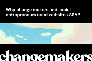 Make a website for yourself before you need one (see how to below)