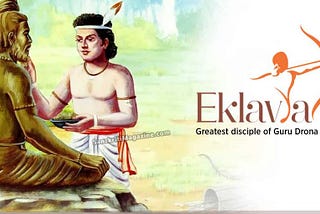 A different Ekalavya