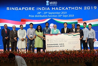 Singapore India Hackathon 2019