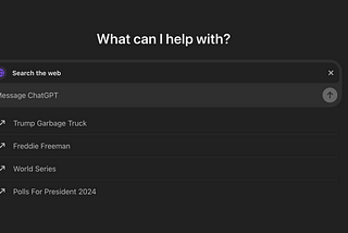 ChatGPT Search vs Google Search