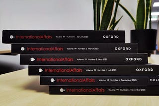 Shortlist: International Affairs Early Career Prize 2024