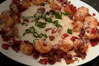 Shrimp and Grits Louisiana Style — Grain Side Dish