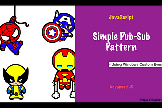 Simple Pub-Sub Pattern Using Windows Custom Event