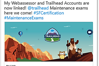 New Improvements for Linking Your Certification and Trailhead Accounts