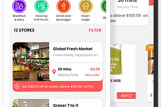 Instacart Clone App Solution to uplift Your Grocery Delivery Startup