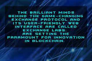Meet the creators behind OXCHANGE protocl!!