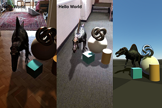 Use new Augmented Reality features with just a few lines of code with WebXR and AFrame!