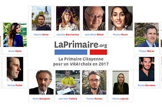 LaPrimaire.org : 16 candidats citoyens pour un VRAI choix en 2017