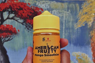 REVIEW LIQUID AMERICAN FRUITY 6MG BY JUALVAPE X R57