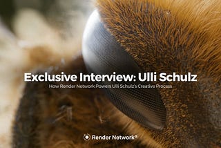 Creating from Nothing: Ulli Schulz on Motion, Render Network, and the Future of 3D