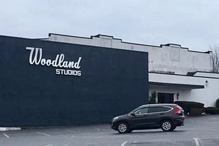 exterior shot of Woodland Studios, Nashville, Tennessee