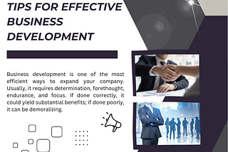 Business Development Tips To Impact Company Growth