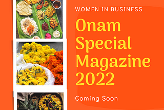 Women in Business Onam Special Magazine