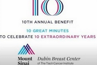 Eva Andersson Dubin Celebration Of 10th Anniversary Of The Dubin Breast Center Raises $2-3 M.
