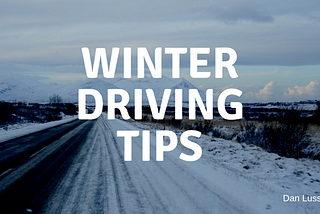 Winter Driving Tips