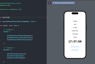 How to Format Dates and Times with SystemFormatStyle in SwiftUI
