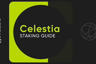 How to Stake Celestia $TIA on Citadel.one