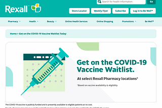 How OnSched powers COVID-19 tests and vaccinations at Rexall through MedMe?