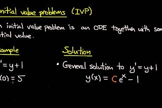 Differential Equations Notes & Study Guide