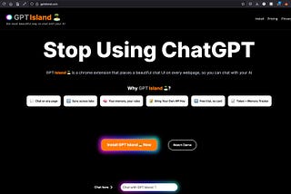 Stop using ChatGPT