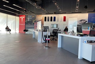 The Tesla Service Center