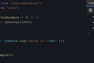 RxJS Operators