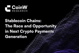Stablecoin Chains: The Race and Opportunity in Next Crypto Payments Generation