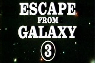 “The cosmic radar has picked up an unidentified spacecraft”- There is no escape from Escape from…