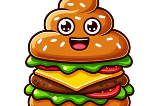 Poop #145.Meet McFlush, the unlikely hero of BurgerVille!When Chef BigBun needs a miracle