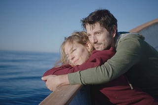 Happy couple, Diego Luna & Sienna Miller enjoy a boat ride in Mexico.