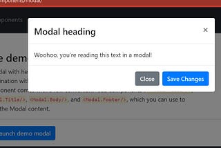 How to get a React Bootstrap Modal to open and close using a button of your choice in a p