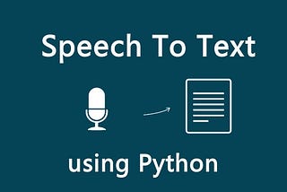 Creating a Menu Using Voice Control
in Python integrating different technologies.