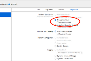 Debugging iOS Data Race EXC_BAD_ACCESS errors using Thread Sanitizer (TSan)