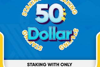 STAKING WITH ONLY 50 DOLLARS!
