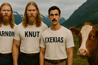 The Story of Arnør, Knut and Exekias.