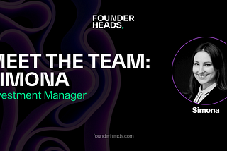 Founderheads Team: Meet Simona